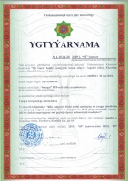 Лицензия на установку систем видеонаблюдения в Туркменистане